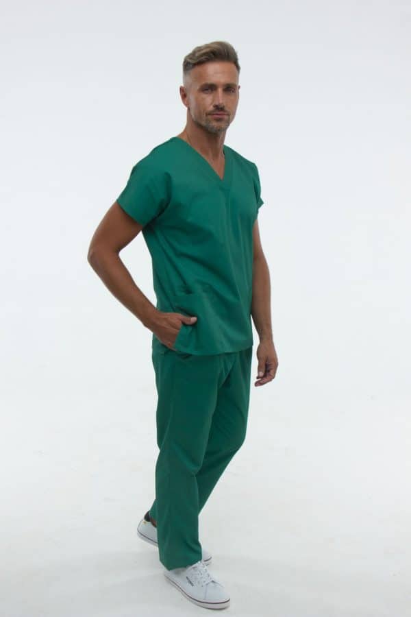 Хирургически комплект - унисекс 0181 зелено