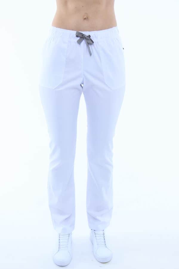 Медицински панталон - унисекс 81 бяло